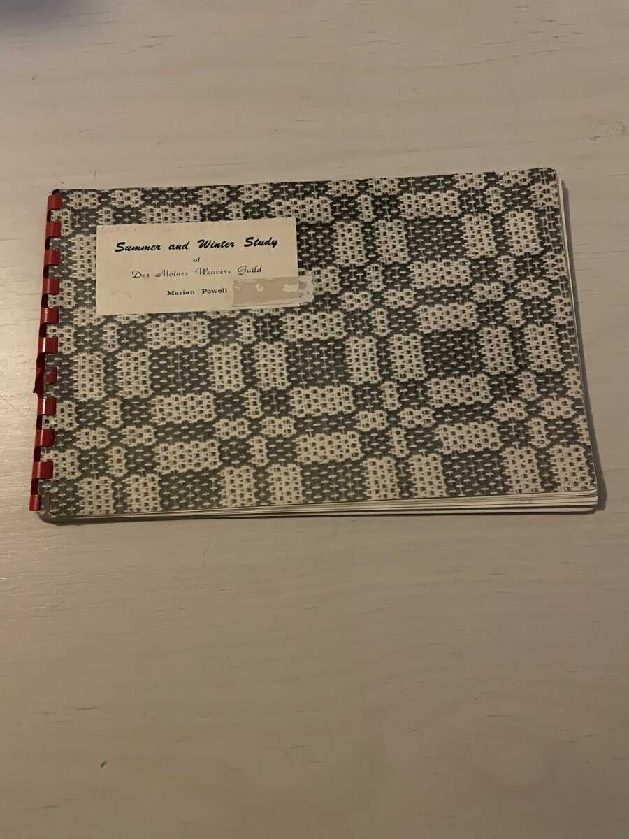 Marian Powell : Summer and Winter Study of Des Moines Weavers Guild