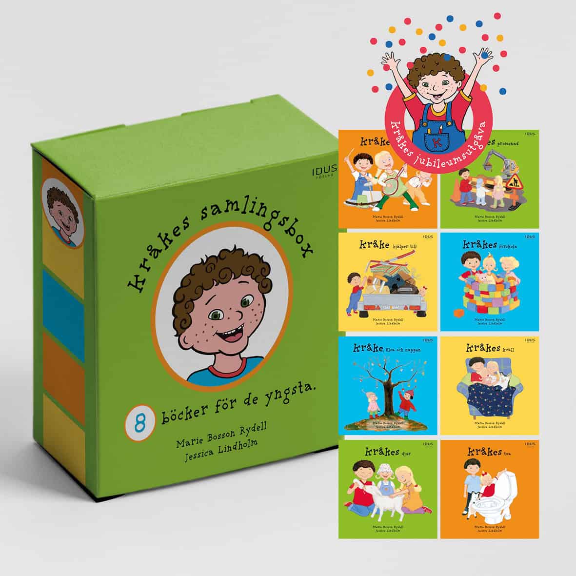 Marie Bosson Rydell : Kråkes samlingsbox - 8 böcker för de yngsta