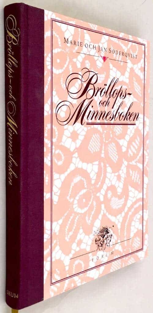 Marie Söderqvist ; Jan Söderqvist : Bröllops- och minnesboken