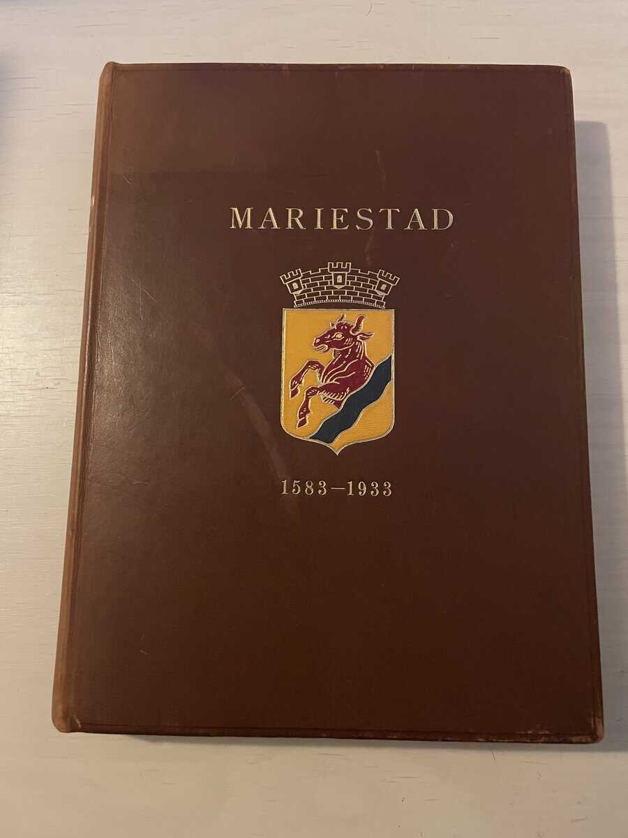 Mariestad 1583-1933 - Minnesskrift - Bibliofilupplaga