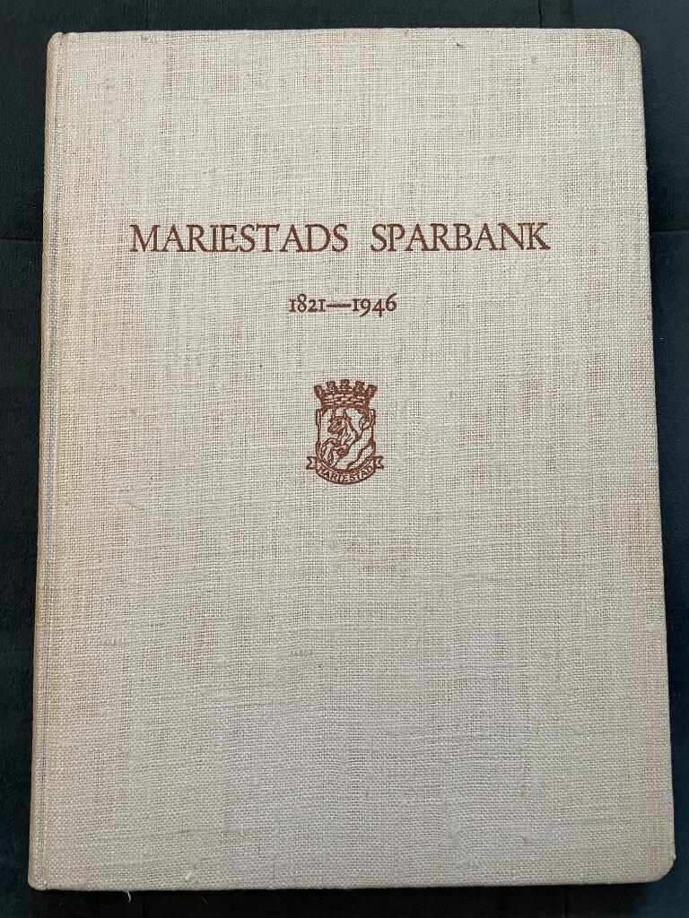 Mariestads sparbank 1821-1946