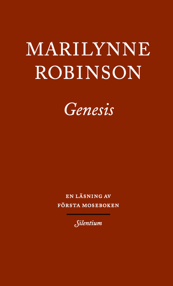 Marilynne Robinson : Genesis