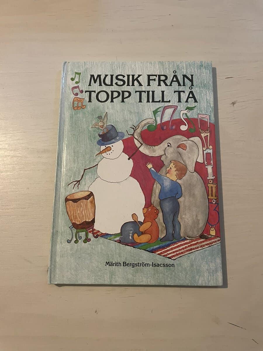 Märith Bergström-Isacsson : Musik från topp till tå [Musiktryck]
