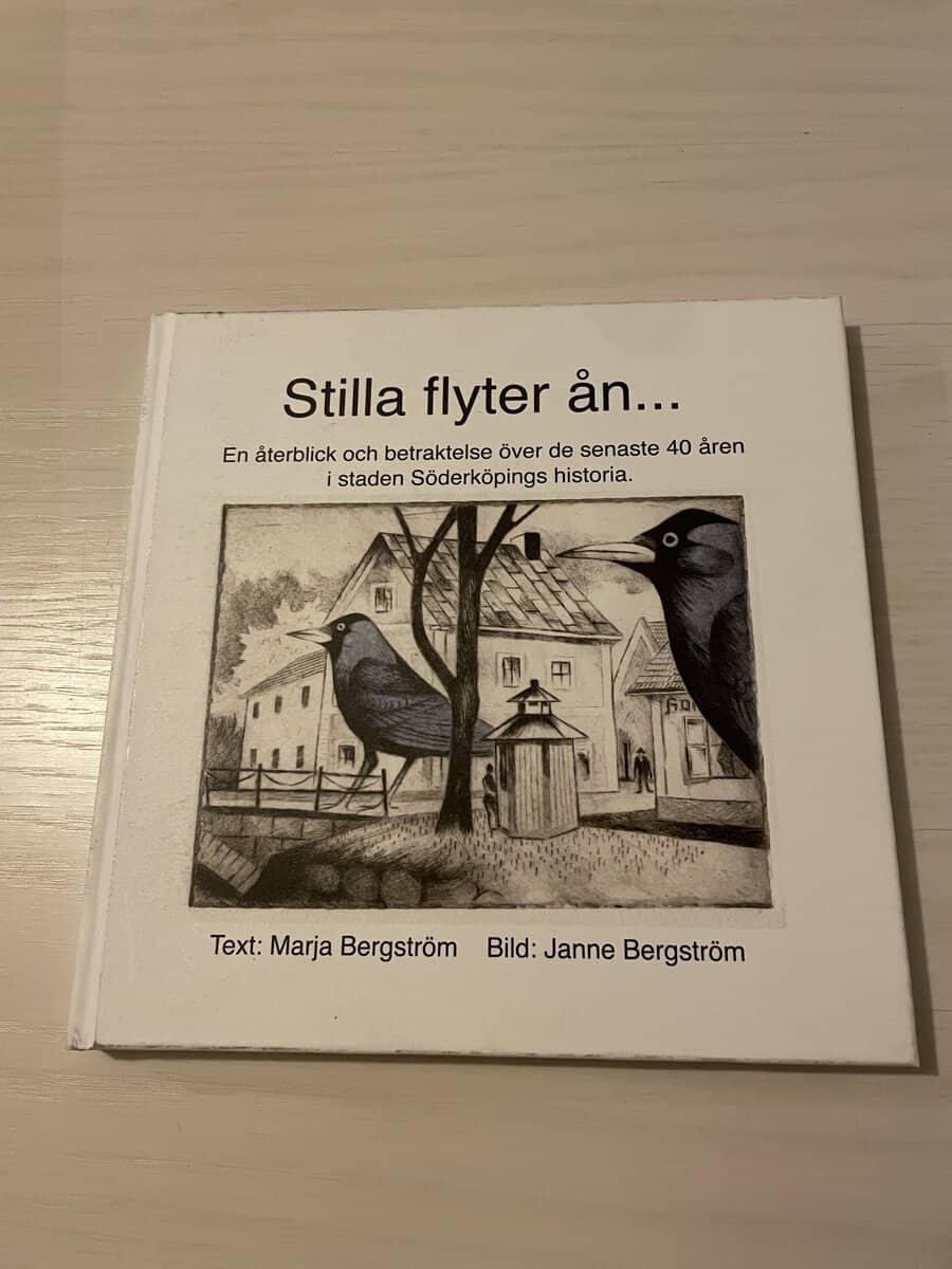 Marja Bergström : Stilla flyter ån - en återblick och betraktelse över de senaste 40 åren i staden Söderköpings historia