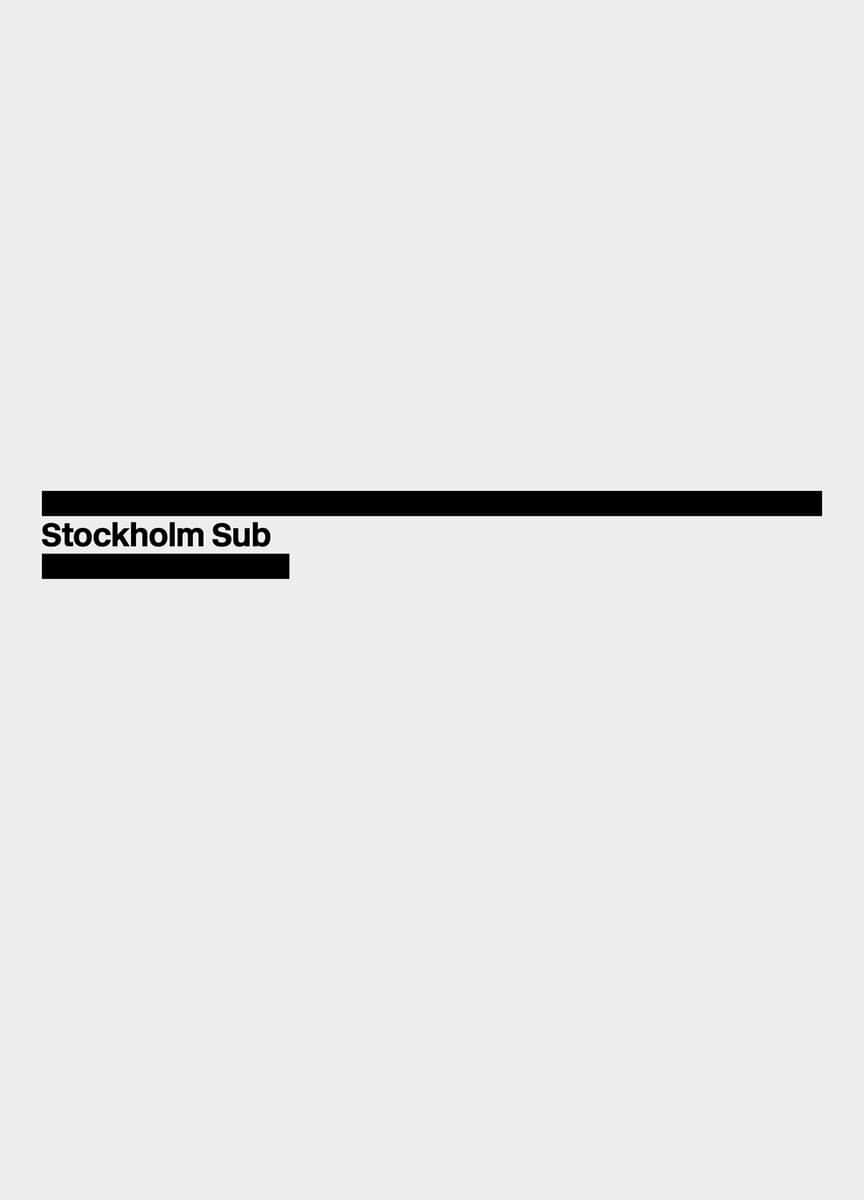 Mark Isitt : Stockholm Sub