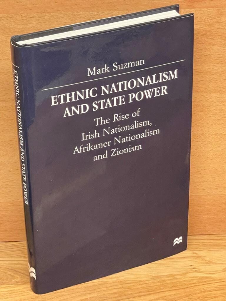 Mark Suzman : Ethnic nationalism and state power