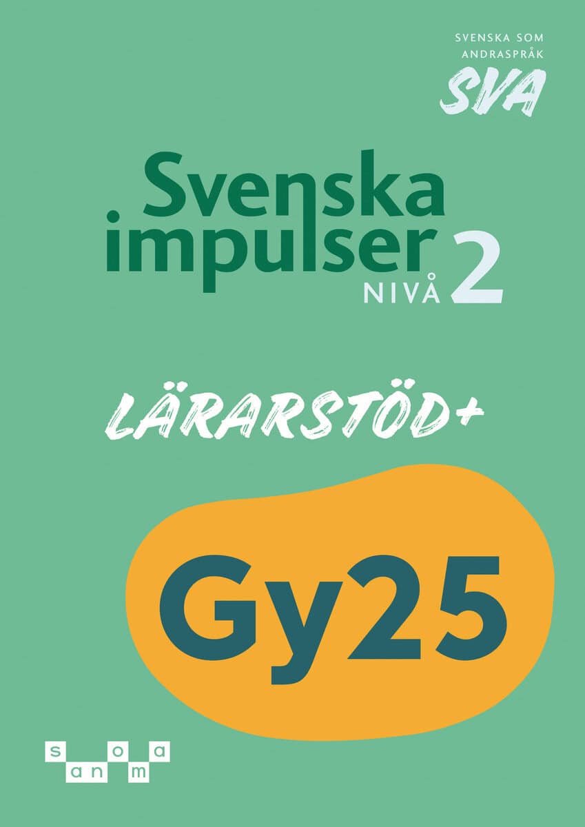Markstedt, Carl-Johan ; Bogren, Simon ; Löwenhielm, Sofia : Svenska impulser sva nivå 2 Lärarstöd+ (Skollicens)