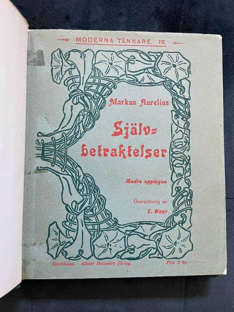Markus Aurelius : Självbetraktelser