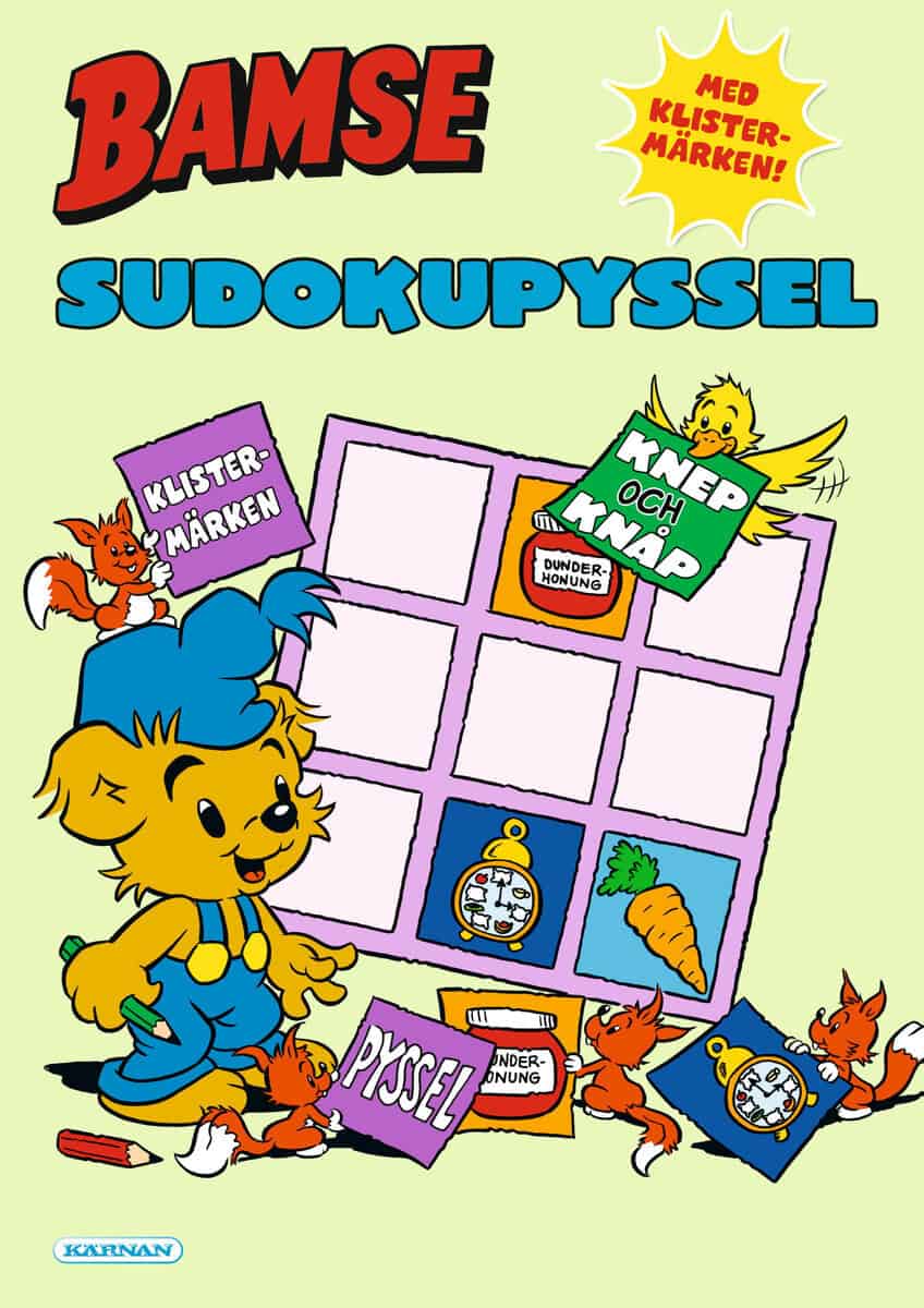 Mårten Melin : Bamse Sudokopyssel