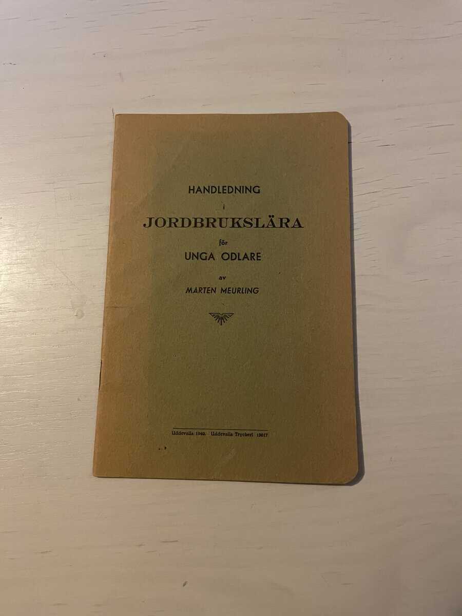 Mårten Meurling : Handledning i jordbrukslära för unga odlare
