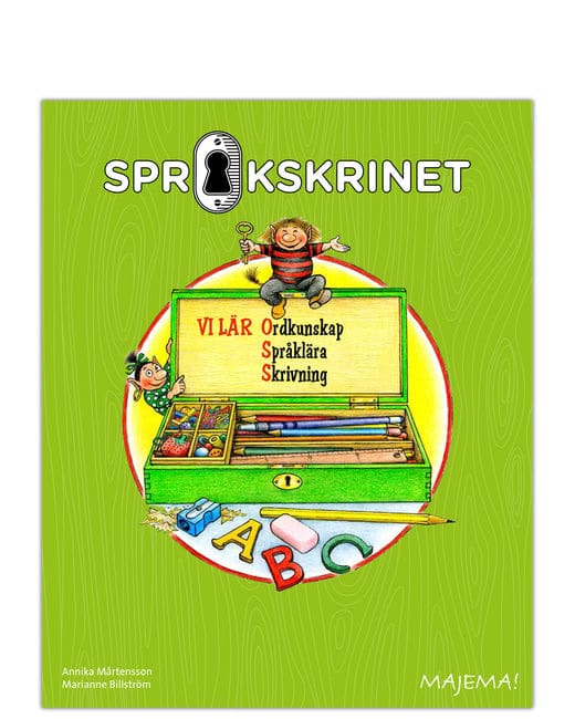 Mårtensson, Annika ; Billström, Marianne : Språkskrinet troll grundbok åk 1 vt