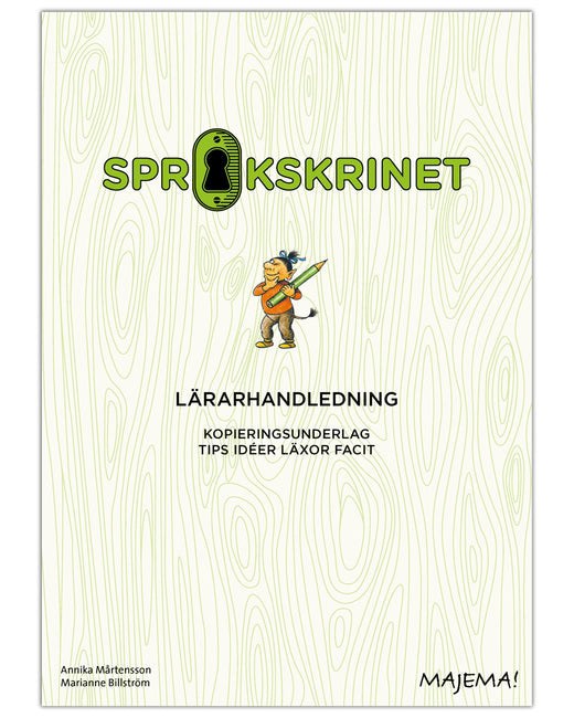 Mårtensson, Annika ; Billström, Marianne : Språkskrinet troll lärarhandledning åk 1 vt
