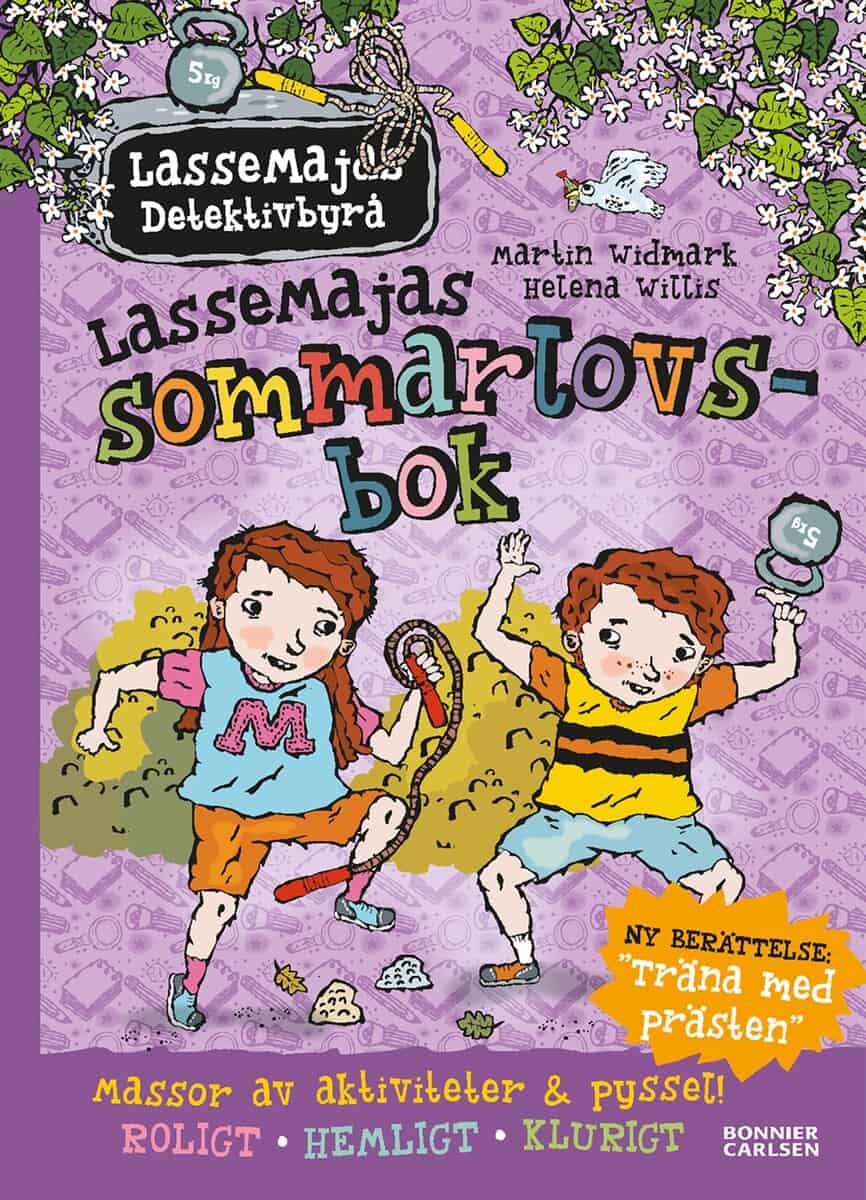 Martin Widmark : LasseMajas sommarlovsbok. Träna med Prästen