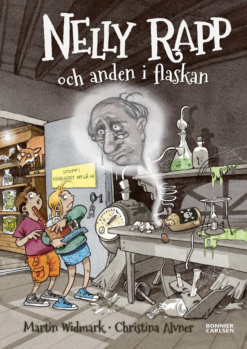 Martin Widmark : Nelly Rapp och anden i flaskan