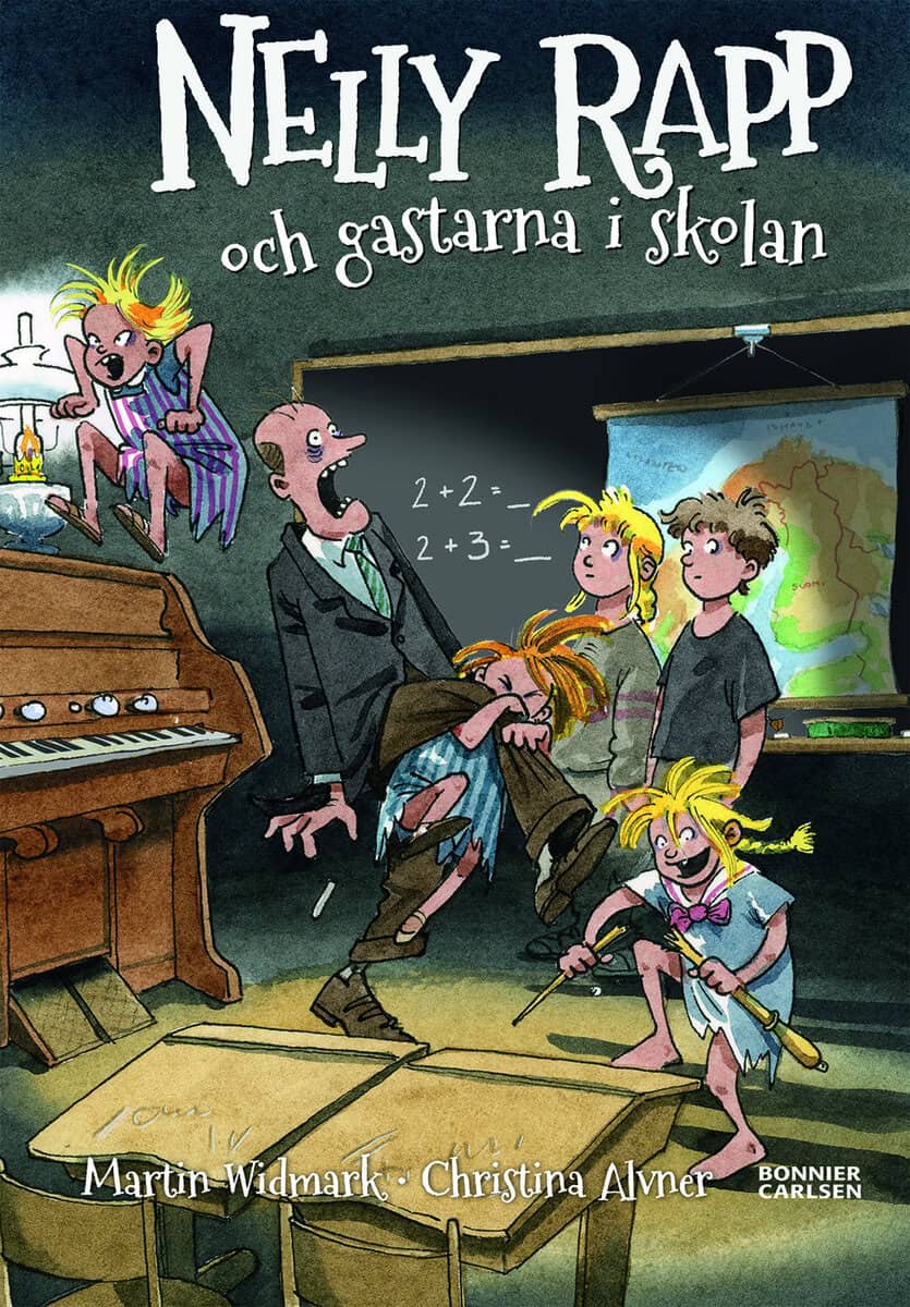 Martin Widmark : Nelly Rapp och gastarna i skolan