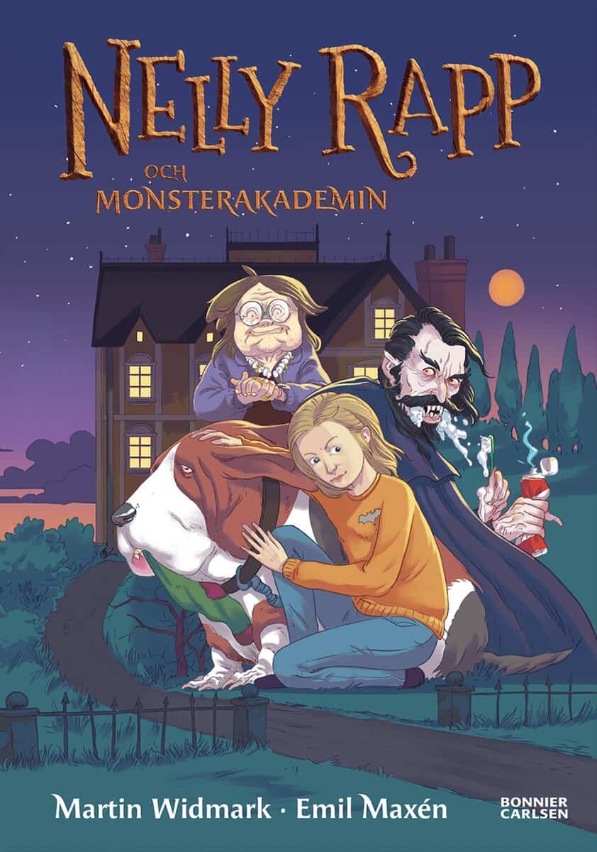 Martin Widmark : Nelly Rapp och Monsterakademin