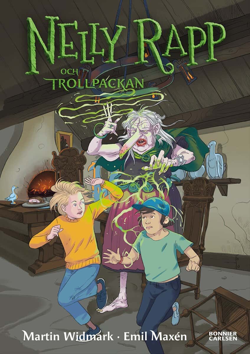 Martin Widmark : Nelly Rapp och trollpackan