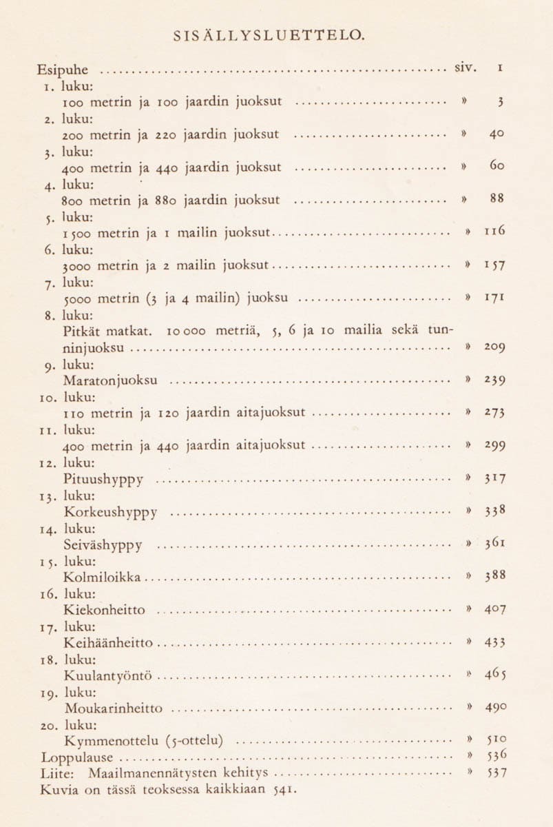 Martti Jukola : Huippu-urheilun historia