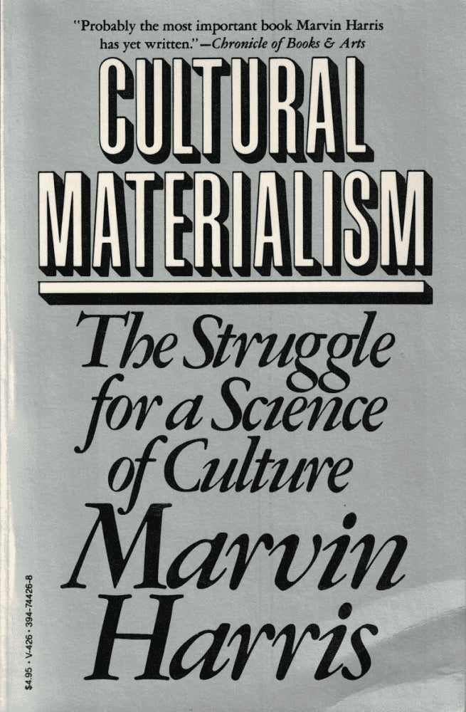 Marvin Harris : Cultural materialism