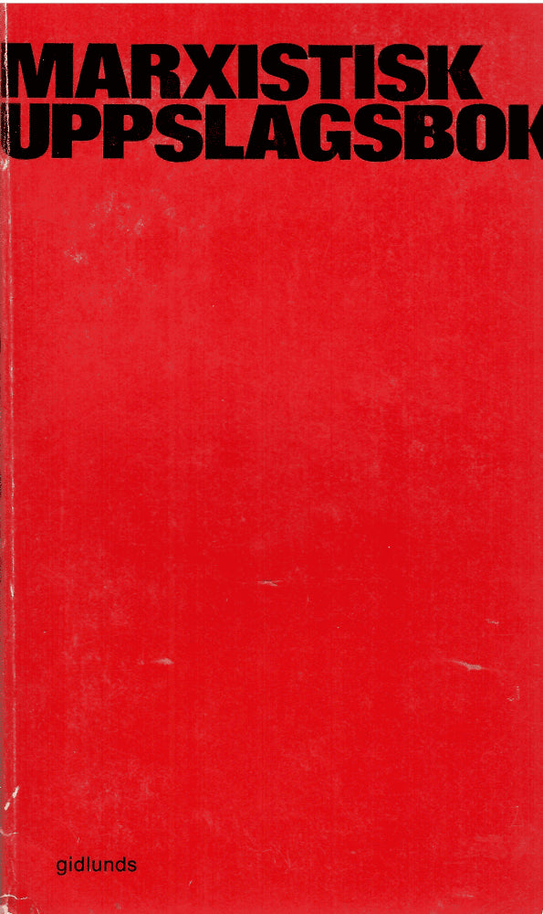 Marxistisk uppslagsbok
