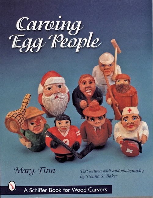 Mary Finn : Carving egg people