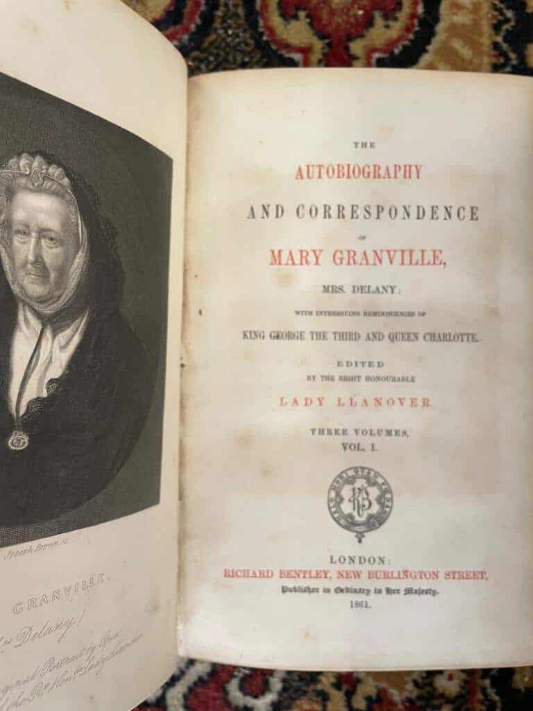 Mary Granville Delany : The Autobiography and Correspondence of Mary Granville, Mrs. Delany