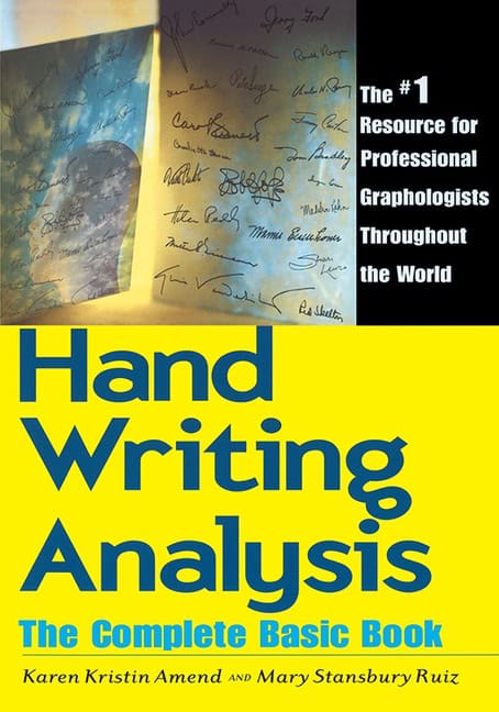 Mary S. Ruiz : Handwriting analysis - the complete basic book