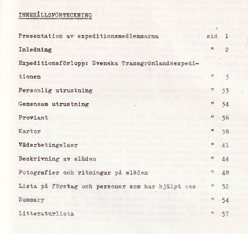 Masuda, Masaharu ; Masuda (f. Petrini), Monica ; Albino, Björn Christer : Svenska transgrönlandsexpeditionen 7/4-29/5 1975