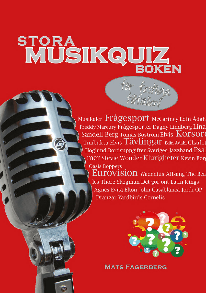 Mats Fagerberg : Stora musikquizboken