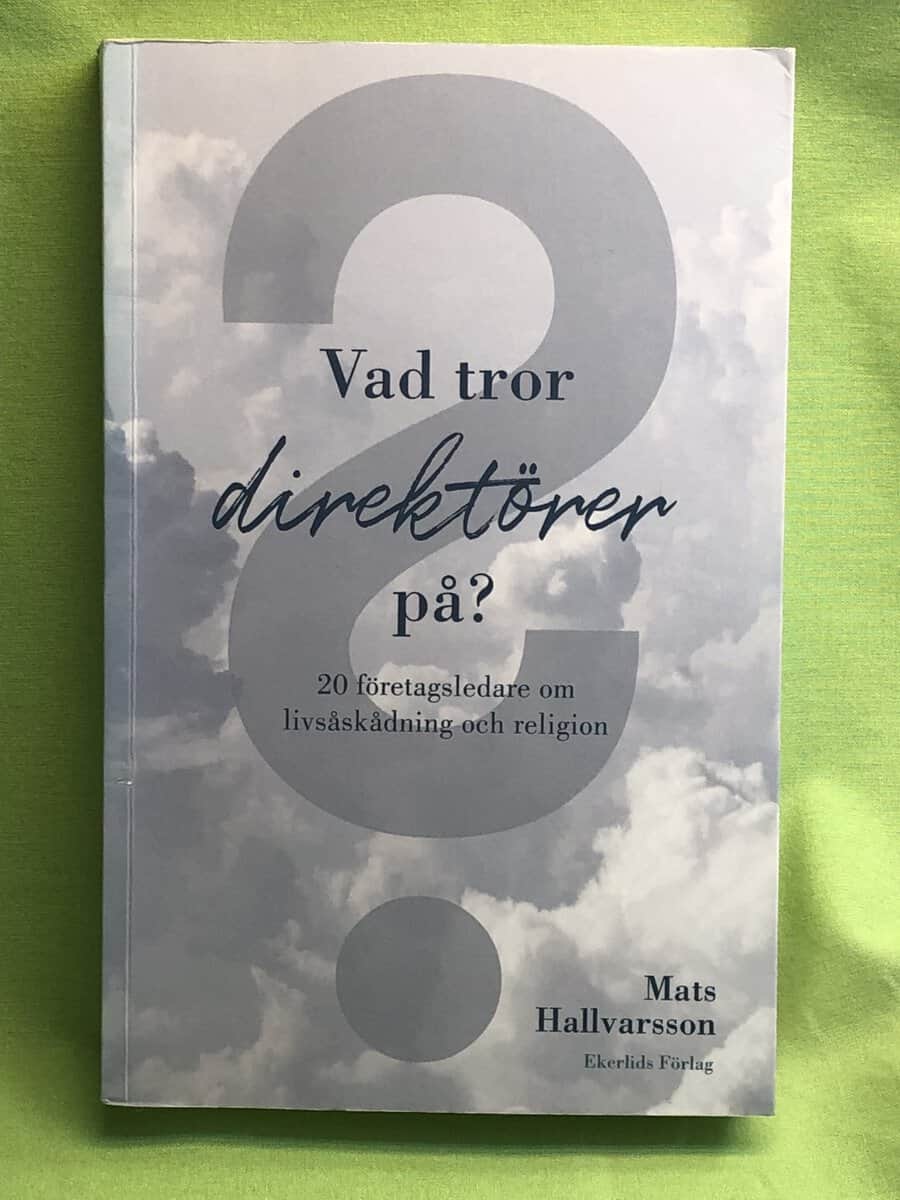 Mats Hallvarsson : Vad tror direktörer på?