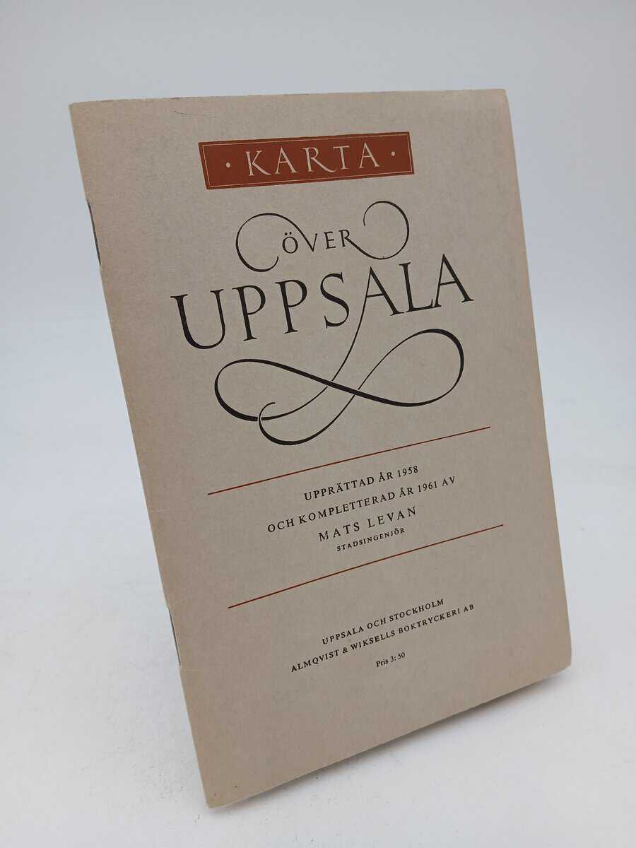 Mats Levan : Karta över Uppsala