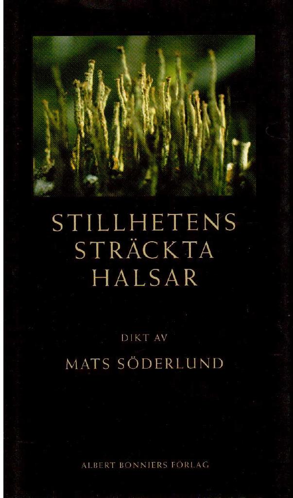 Mats Söderlund : Stillhetens sträckta halsar