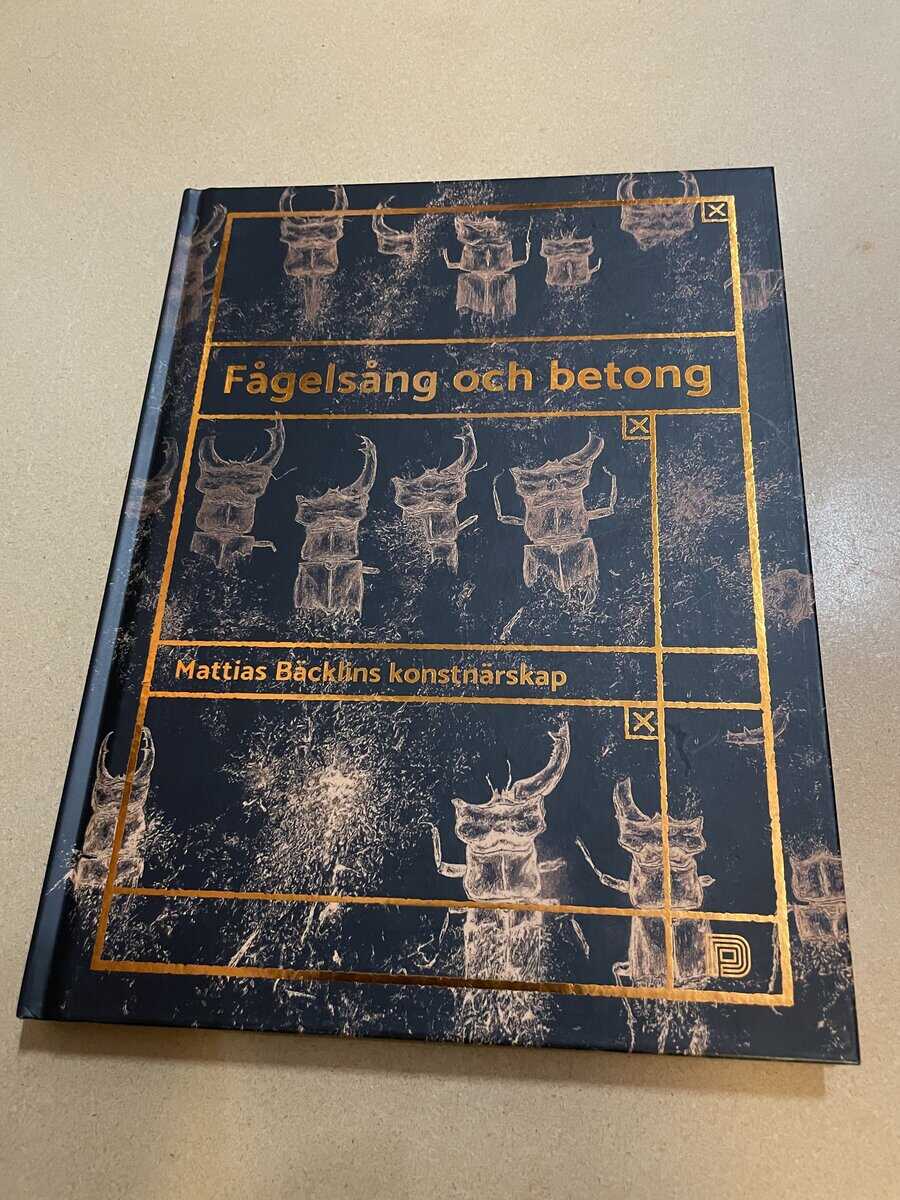 Mattias Bäcklin : Fågelsång och betong Mattias Bäcklins konstnärskap