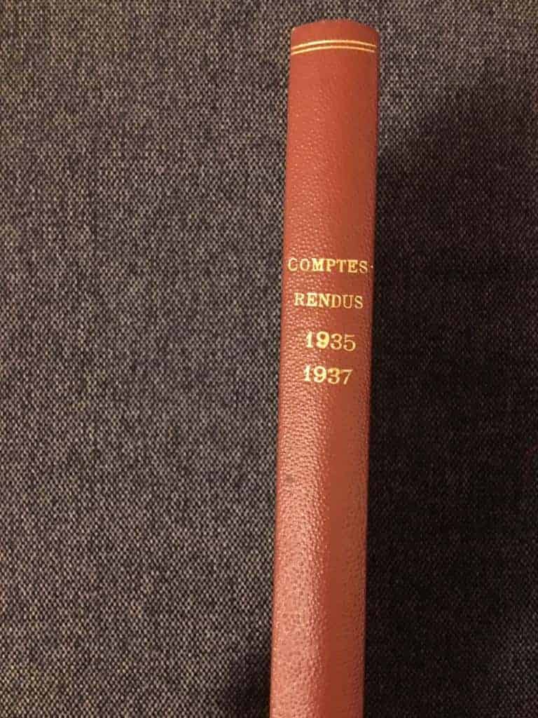 Maurice Kraitchik : Comptes-Rendus Premiere Congrès International de Récréation Mathématique 1935, Comptes-Rendus Deuxième Congrès International de Récréation Mathématique 1937