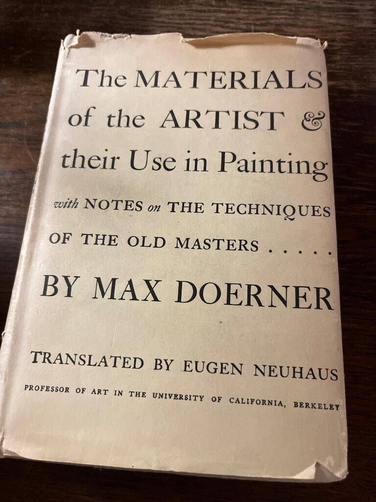 Max Doernet : The materials of the artist and their use in paintings