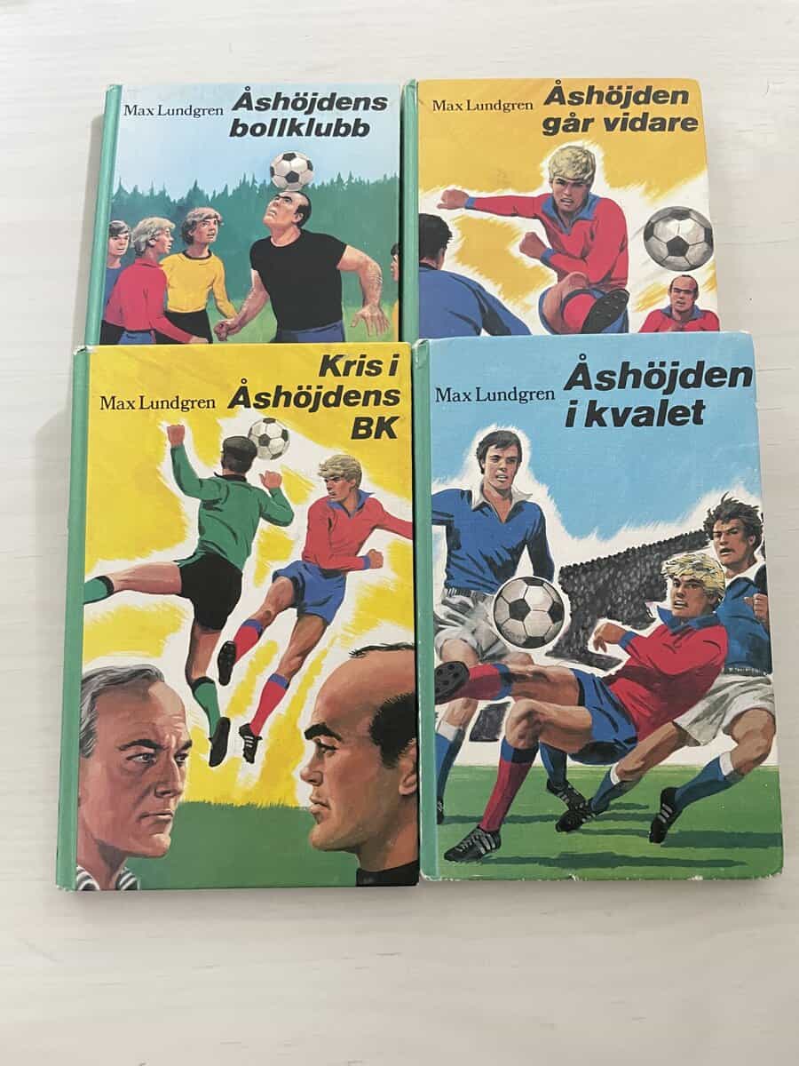 Max Lundgren : Åshöjdens BK 1-4 - Hela serien - Åshöjdens bollklubb - Åshöjden går vidare - Kris i Åshöjdens BK - Åshöjden i kvalet