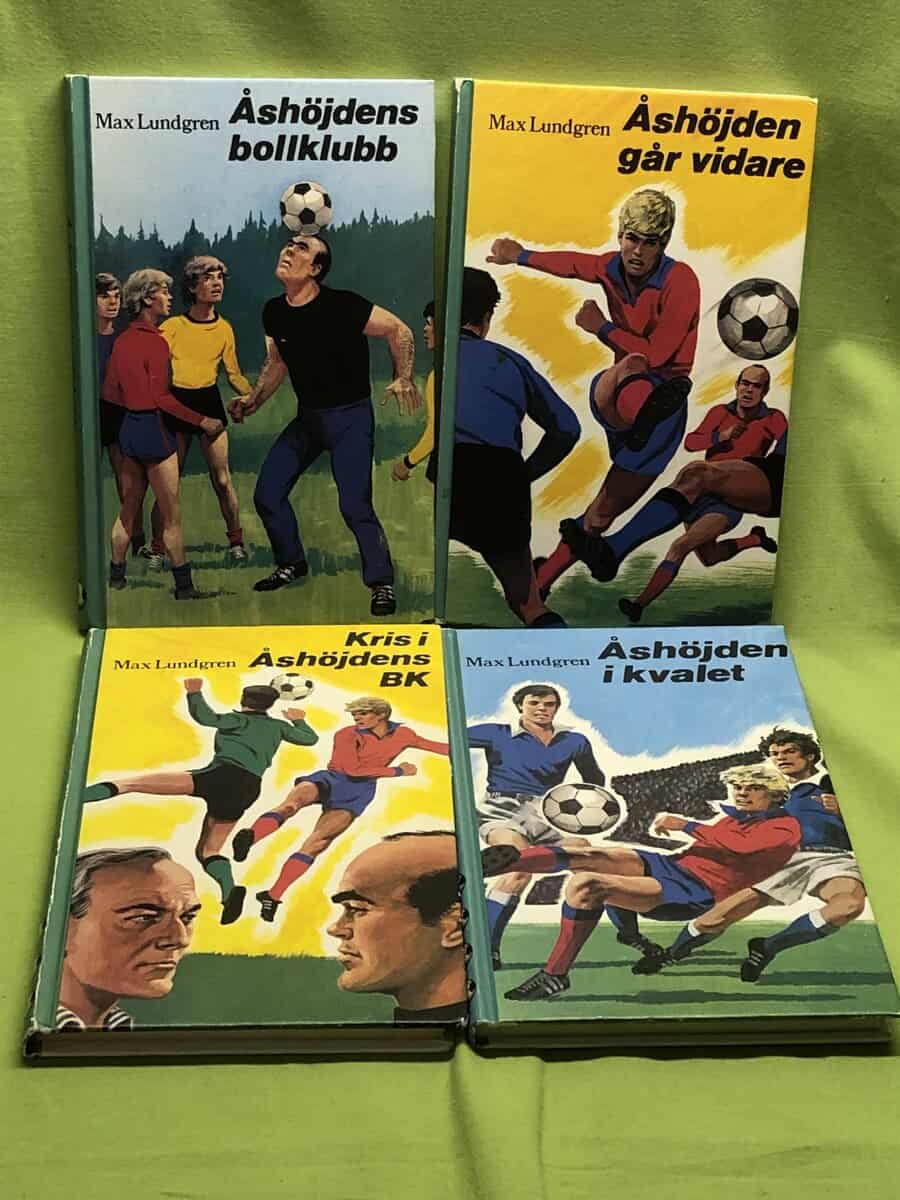 Max Lundgren : Åshöjdens bollklubb - Kris i Åshöjdens BK - Åshöjden går vidare - Åshöjden i kvalet (4 band komplett)