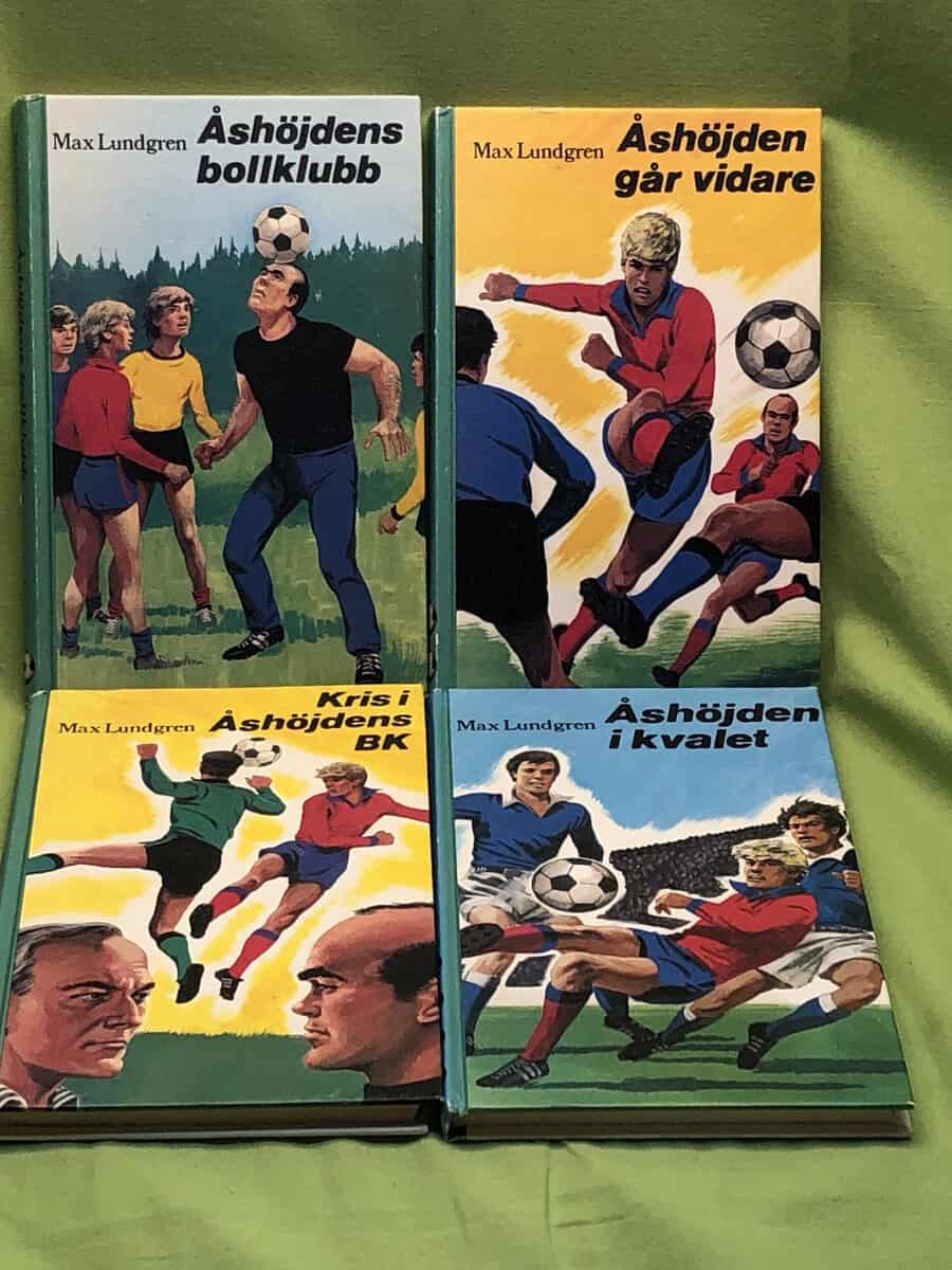 Max Lundgren : Åshöjdens bollklubb - Kris i Åshöjdens BK - Åshöjden går vidare - Åshöjden i kvalet (4 band komplett)