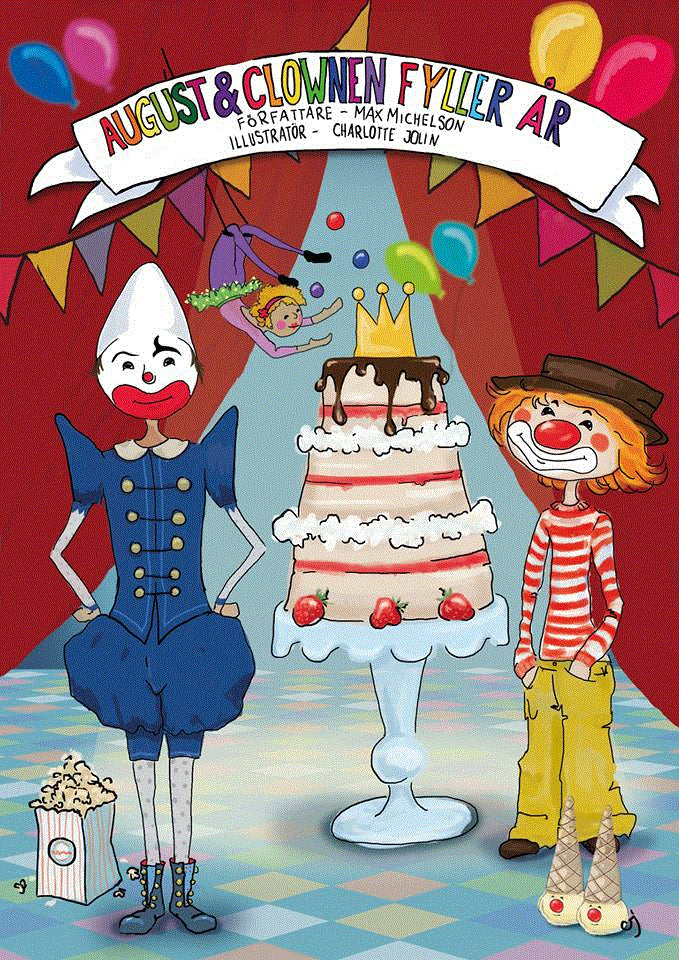 Max Michelson : August och Clownen fyller år