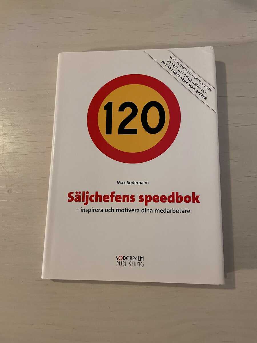 Max Söderpalm : Säljchefens speedbok