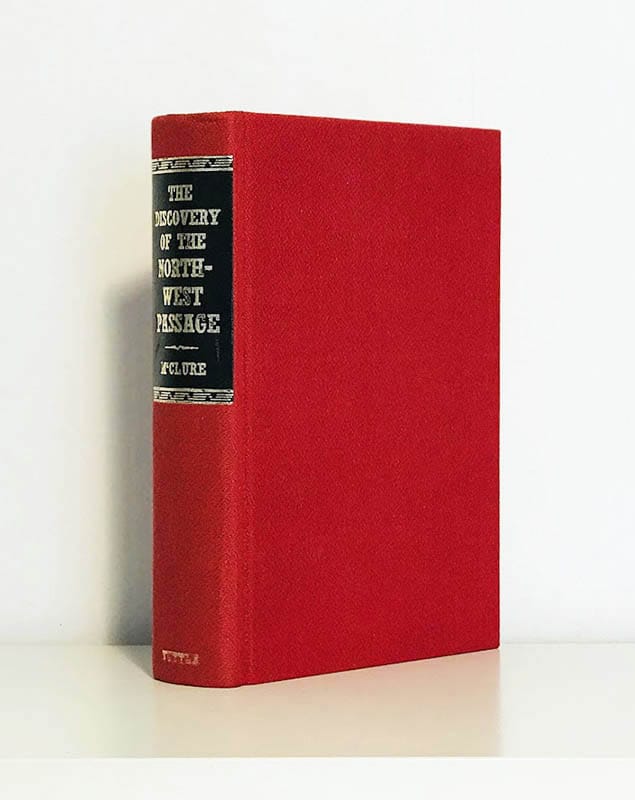 McClure, Sir Robert John Le Mesurier (1807-1873) ; Osborn, Sherard (1822-1975) [edited] : The discovery of the North-West Passage by H.M.S. 'Investigator,' Capt. R. M'Clure, 1850,1851, 1852, 1853, 1854. From the Logs and Journals of Capt. Robert Le M. M'Clure. Illustrated by S. Gurney Cresswell, R.N.