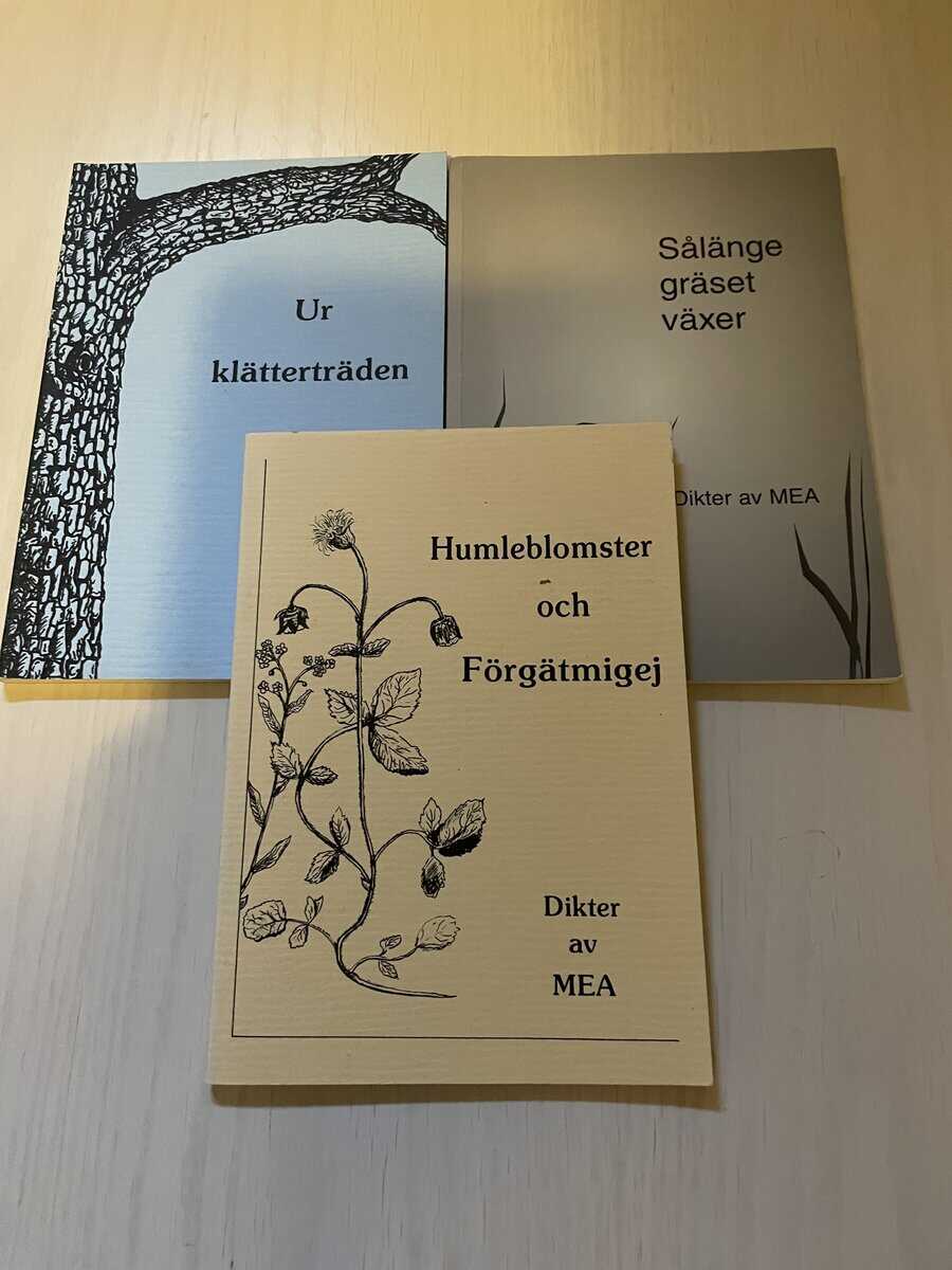 MEA : Humleblomster och förgätmigej - Ur klätterträden - Sålänge gräset växer