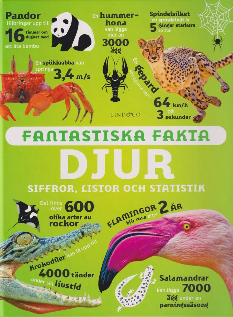 Mead, Richard ; Claybourne, Anna ; Potter, William : Fantastiska fakta. Djur : siffror, listor och statistik