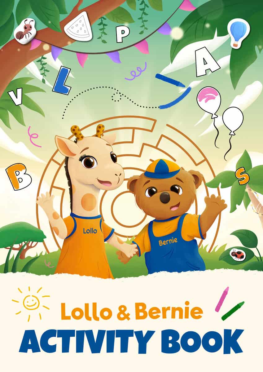Melina Roy : Lollo & Bernie. Activity Book