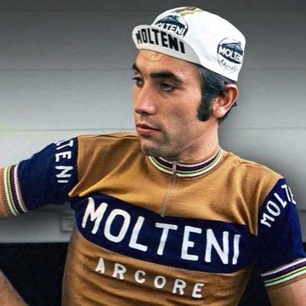 [Merckx, Eddy ; Molteni ; cykel] : Olympia Milano. Vykort - Foto