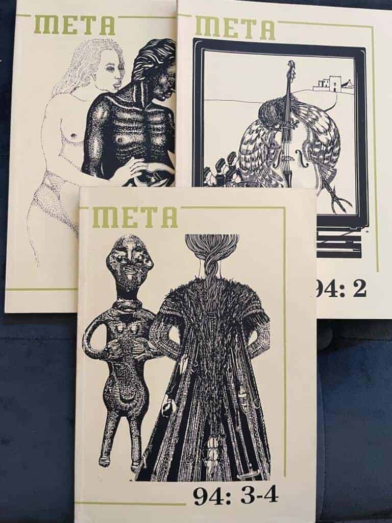META Medeltidsarkeologisk tidskrift årgång 1994 (komplett, 4 nr)