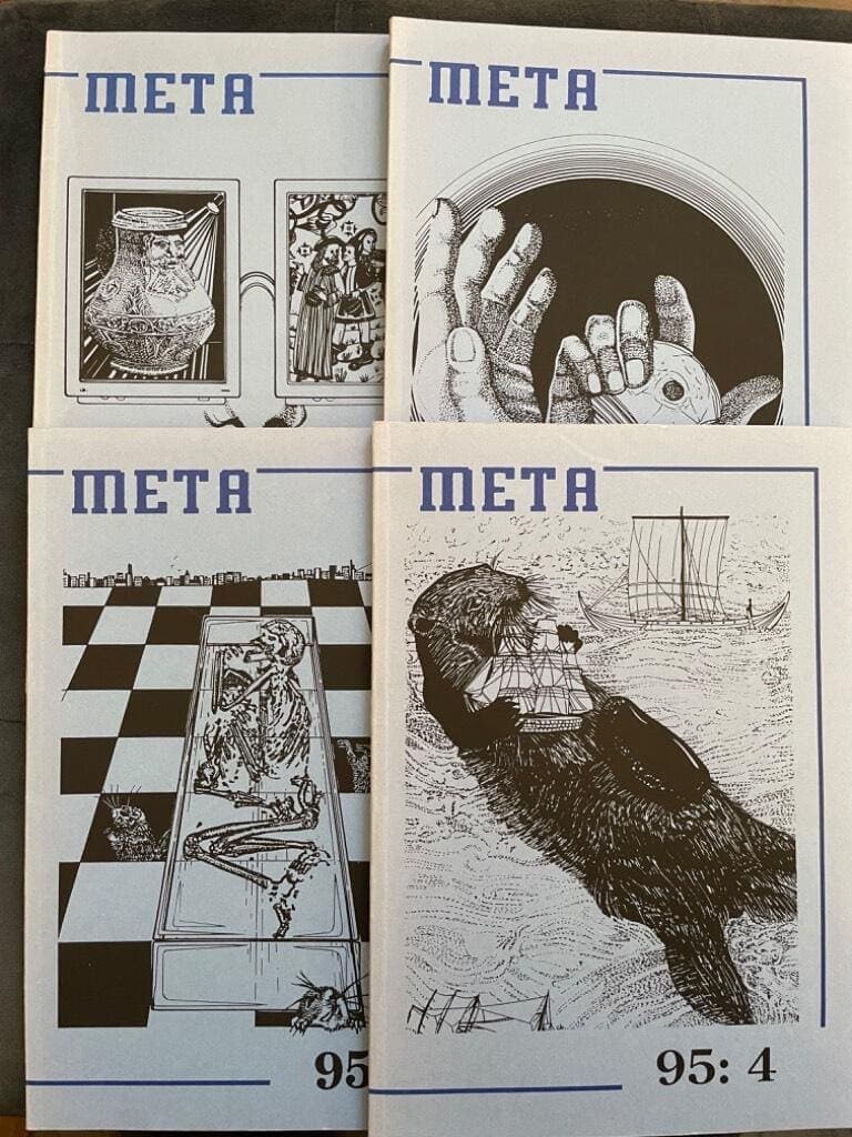 META Medeltidsarkeologisk tidskrift årgång 1995 (komplett, 4 nr)