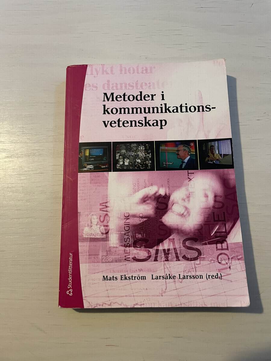 Metoder i kommunikationsvetenskap
