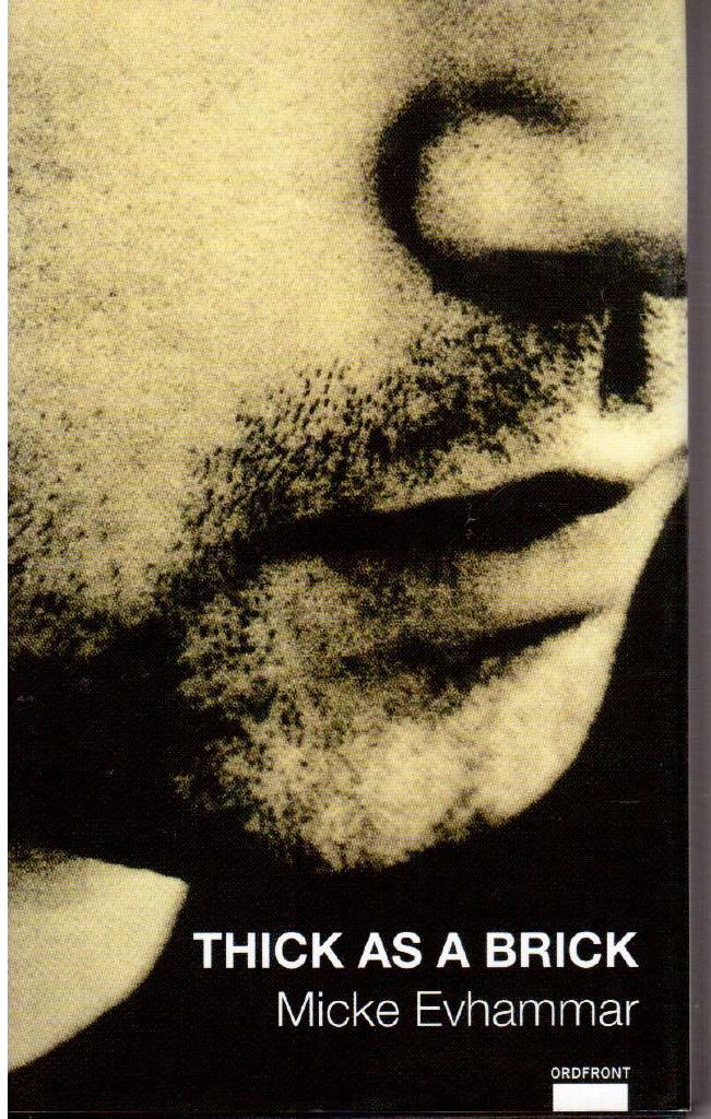 Micke Evhammar : Thick as a brick