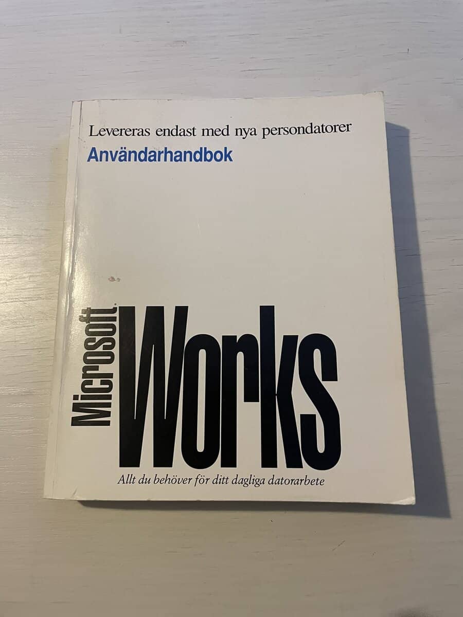 Microsoft Works för Windows - Användarhandbok